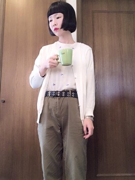 Ⓜ︎🐿️ena.さん(レディース・157cm)の春コーディネート