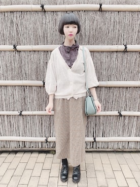 Ⓜ︎🐿️ena.さん（レディース・157cm）の秋コーディネート