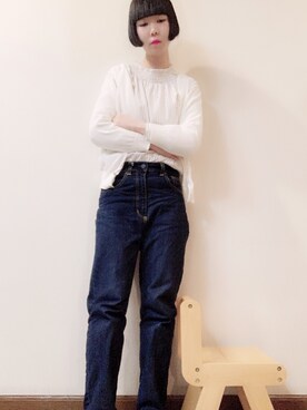 Ⓜ︎🐿️ena.さん(レディース・157cm)の春コーディネート