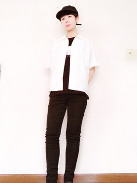 Ⓜ︎🐿️ena.さん(レディース・157cm)の夏コーディネート