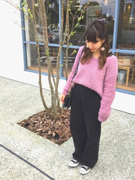 も か み ゆさん（レディース・152cm）の秋コーディネート