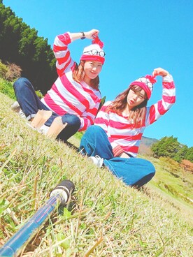 「WOLY（ウォーリー）のアイテム」を使った、も か み ゆさん（レディース・152cm）の秋コーディネート