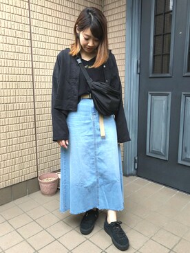 も か み ゆさん（レディース・152cm）の春コーディネート