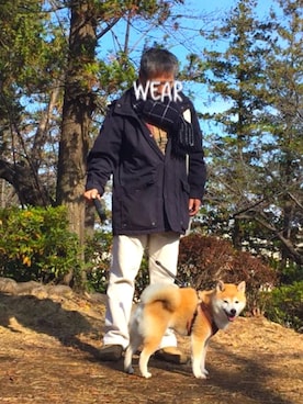 「Eddie Bauer（エディーバウアー）のアイテム（マウンテンパーカー）」を使った、KGさん（メンズ・165cm）の冬コーディネート
