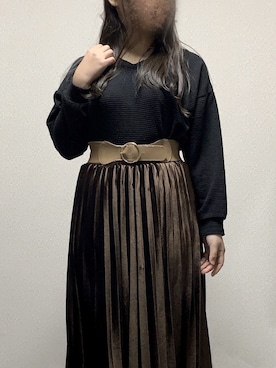 「ATTRANGS（アットランス）のアイテム」を使った、たま。さん（レディース・148cm）の冬コーディネート