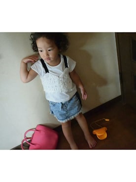 一姫二太郎★★さん(キッズ・90cm)の秋コーディネート