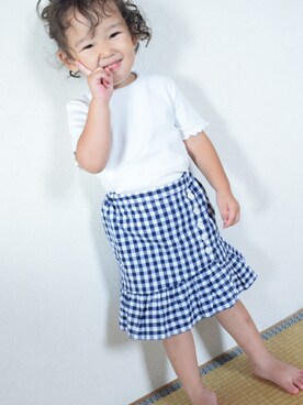 一姫二太郎★★さん（キッズ・90cm）の秋コーディネート