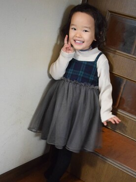 ワンピースを使った 3歳児 の人気ファッションコーディネート Wear