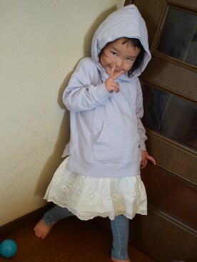 一姫二太郎★★さん（キッズ・90cm）の春コーディネート