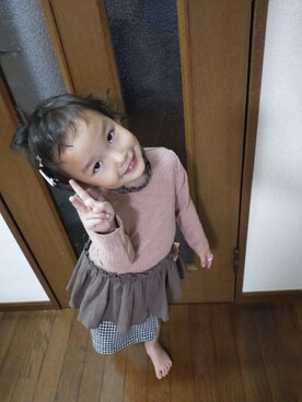 一姫二太郎★★さん（キッズ・90cm）の秋コーディネート