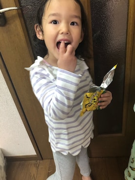 一姫二太郎★★さん（キッズ・100cm）の春コーディネート