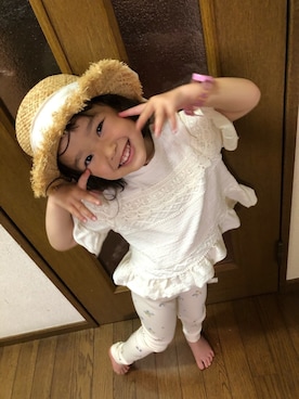 一姫二太郎★★さん（キッズ・100cm）の春コーディネート