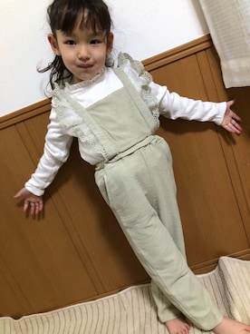 一姫二太郎★★さん（キッズ・100cm）の冬コーディネート