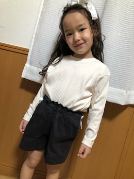 一姫二太郎★★さん（キッズ・100cm）の春コーディネート