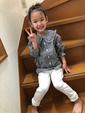 一姫二太郎★★さん(キッズ・100cm)の春コーディネート