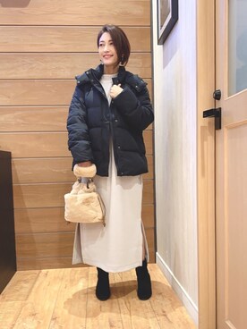 「DRESKIP（ドレスキップ）のアイテム（アクセサリー）」を使った、aaamiさん（レディース・154cm）の秋コーディネート