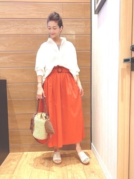 aaamiさん（レディース・154cm）の春コーディネート