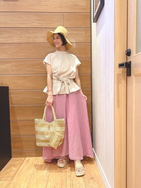 aaamiさん（レディース・154cm）の春コーディネート