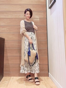 aaamiさん（レディース・154cm）の春コーディネート