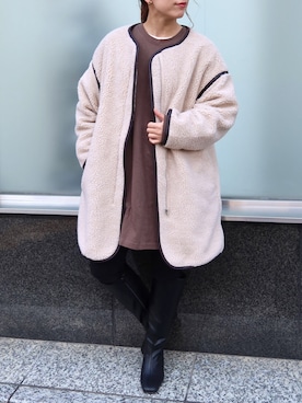 Riberry_officialさん（レディース・159cm）の冬コーディネート