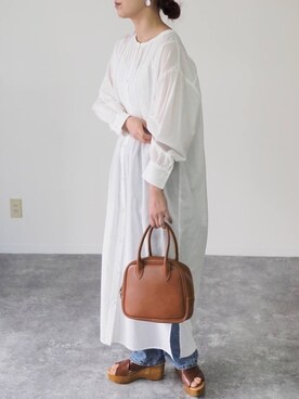 「コットンレース」｜Riberry_officialさん（レディース・158cm）の春コーディネート