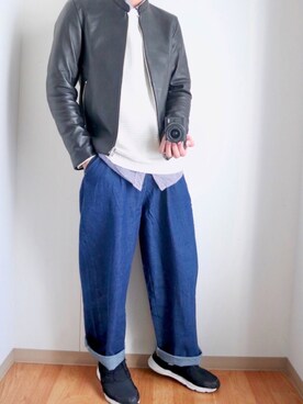 TRAPさん（メンズ・173cm）の冬コーディネート