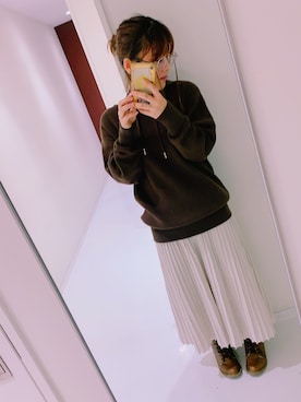 「シャーベットカラー」｜aiiiiikaさん（レディース・158cm）の冬コーディネート