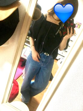 「ENVYM（アンビー）のアイテム（アクセサリー）」を使った、ちゃんみさん（レディース・156cm）の春コーディネート