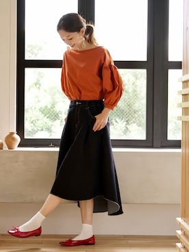 「Repetto（レペット）のアイテム」を使った、もりのがっこうさん（レディース・161cm）の秋コーディネート