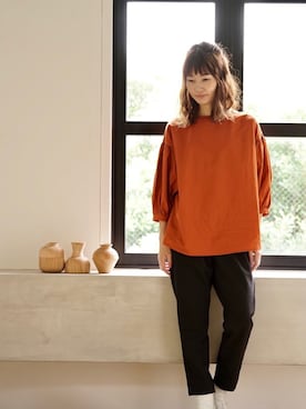 「もりのがっこう（もりのがっこう）のアイテム」を使った、もりのがっこうさん（レディース・161cm）の秋コーディネート