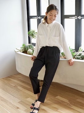 「もりのがっこう（もりのがっこう）のアイテム」を使った、もりのがっこうさん（レディース・161cm）の秋コーディネート