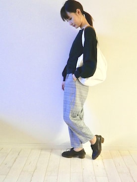 「もりのがっこう（もりのがっこう）のアイテム」を使った、もりのがっこうさん（レディース・161cm）の秋コーディネート