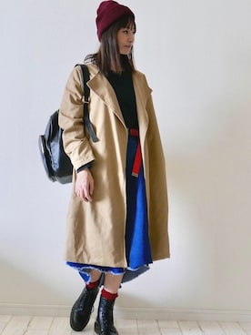 「もりのがっこう（もりのがっこう）のアイテム」を使った、もりのがっこうさん（レディース・161cm）の秋コーディネート