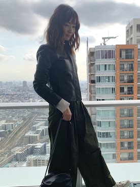 「CONVERSE（コンバース）のALL STAR HI（スニーカー）」を使った、もりのがっこうさん（レディース・161cm）の秋コーディネート