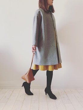 「ECCO（エコー）のアイテム」を使った、もりのがっこうさん（レディース・161cm）の秋コーディネート