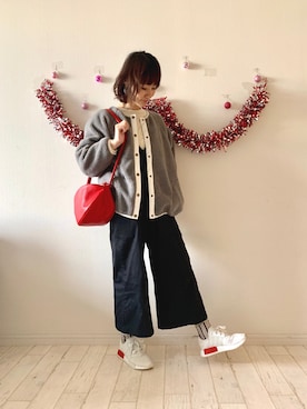 「Tabio（タビオ）のアイテム」を使った、もりのがっこうさん（レディース・161cm）の冬コーディネート