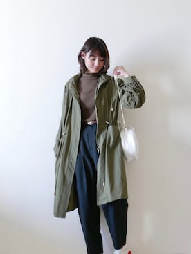 「Tabio（タビオ）のアイテム」を使った、もりのがっこうさん（レディース・161cm）の冬コーディネート