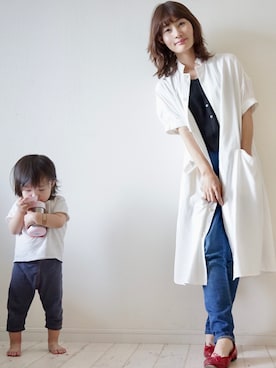 「Repetto（レペット）のアイテム」を使った、もりのがっこうさん（レディース・161cm）の夏コーディネート