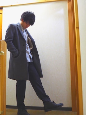 「BLISS POINT（ブリスポイント）のアイテム（ジャケット/アウター）」を使った、りくさん（メンズ・169cm）の春コーディネート
