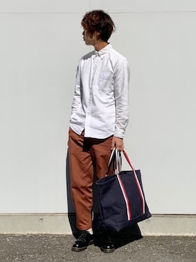 なかそにーさん（メンズ・175cm）の春コーディネート