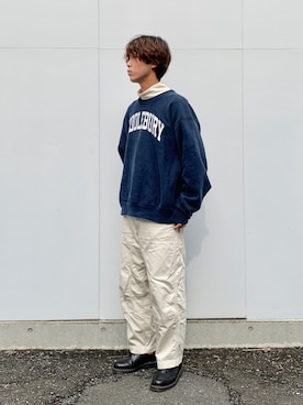 なかそにーさん（メンズ・175cm）の春コーディネート