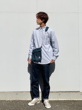 ベルトを使った キャンバスシューズ のメンズ人気ファッションコーディネート Wear