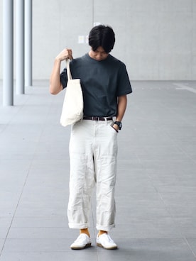 なかそにーさん（メンズ・175cm）の夏コーディネート