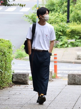 なかそにーさん（メンズ・175cm）の夏コーディネート