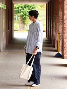 なかそにーさん（メンズ・175cm）の秋コーディネート