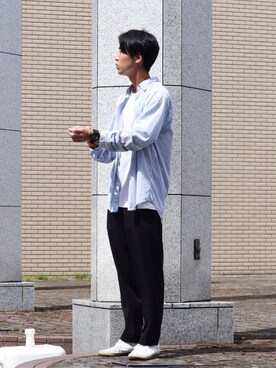 なかそにーさん（メンズ・175cm）の秋コーディネート