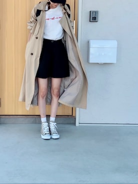 「reca（レカ）のアイテム」を使った、saoriさん（キッズ・171cm）の春コーディネート