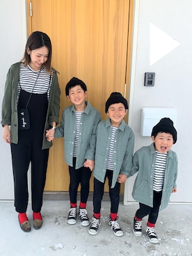 saoriさん（キッズ・171cm）の春コーディネート