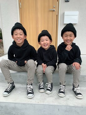 「3BOYS」｜saoriさん（キッズ・171cm）の春コーディネート