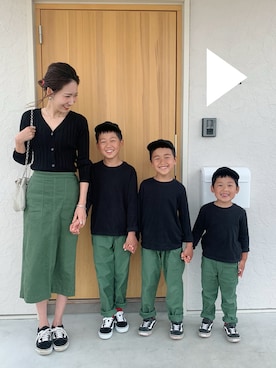 「3BOYS」｜saoriさん（キッズ・171cm）の春コーディネート